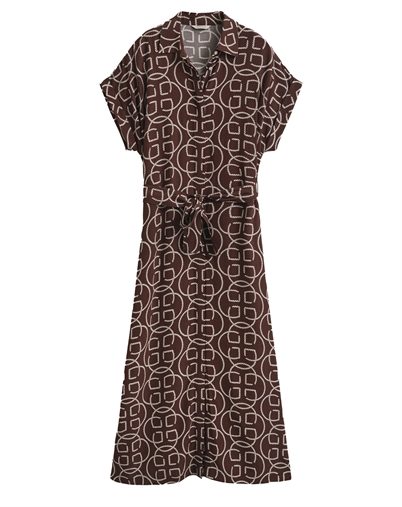 Gant - Monogram Kjole - Fresh Soil 